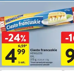 Intermarche Ciasto francuskie Henglein oferta