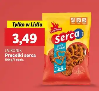 Lidl Precelki serca Lajkonik precelki chrupkie oferta