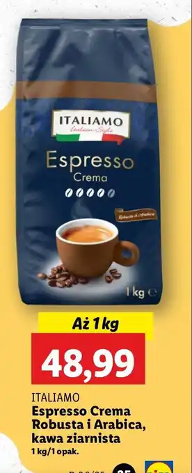 Lidl Kawa Italiamo espresso oferta