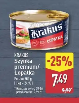 ALDI Łopatka wieprzowa Krakus animex oferta