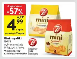 Intermarche Mini rogaliki kakaowe 7 days mini oferta