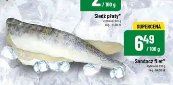 Polomarket Sandacz filet ze skórą Rybhand oferta