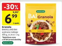 Intermarche Musli chrupiące 5 orzechów Bakalland ba! oferta