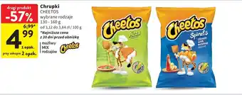 Intermarche Chrupki spirals ser z ketchupem Cheetos Frito lay cheetos oferta