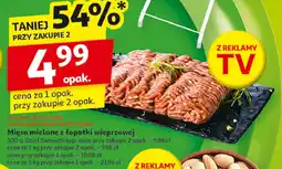 Auchan Mięso mielone wieprzowe z łopatki oferta