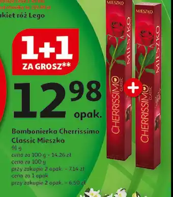 Auchan Bombonierka róża Mieszko cherrissimo oferta