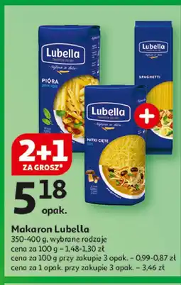 Auchan Makaron nitka cięta Lubella makaron oferta