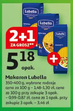 Auchan Makaron świderki Lubella makaron oferta