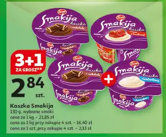 Auchan Kaszka z sosem z truskawek Smakija oferta