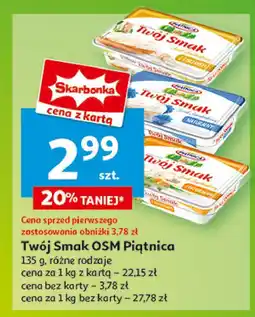 Auchan Serek śmietankowy z chrzanem Piątnica twój smak oferta