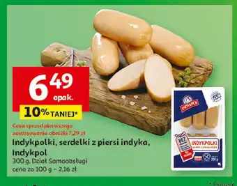 Auchan Serdelki indykpolki Indykpol oferta