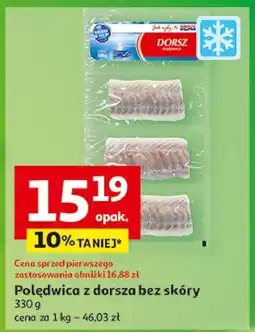 Auchan Dorsz polędwica Abramczyk oferta