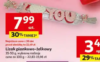 Auchan Lizak i love you oferta