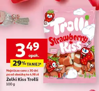 Auchan Żelki kiss Trolli oferta