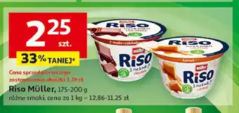 Auchan Deser toffi Muller riso oferta