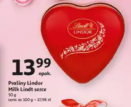 Auchan Bombonierka serce Lindt lindor oferta