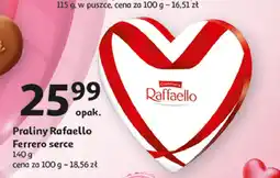 Auchan Bombonierka serce Raffaello oferta