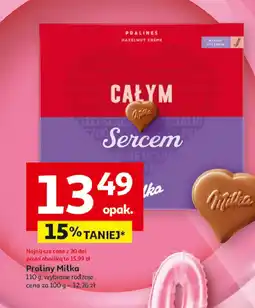 Auchan Bombonierka Milka i love milka oferta