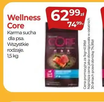 Zoo Karina Karma sucha Wellness Core oferta