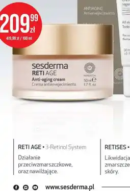 Apteka Cosmedica Sesderma Reti Age Anti-aging Cream oferta