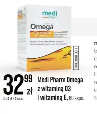 Apteka Cosmedica Medi Pharm Omega z witaminą D3 i witaminą E oferta