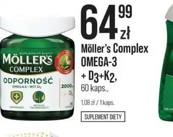 Apteka Cosmedica Möller's Complex Omega-3 + D3+K2 oferta