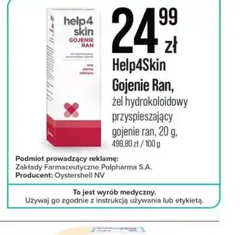 Apteka Cosmedica Help4Skin Gojenie Ran oferta