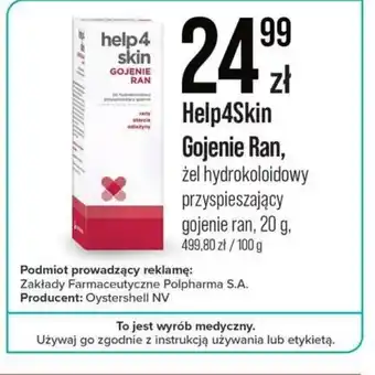 Apteka Cosmedica Help4Skin Gojenie Ran oferta