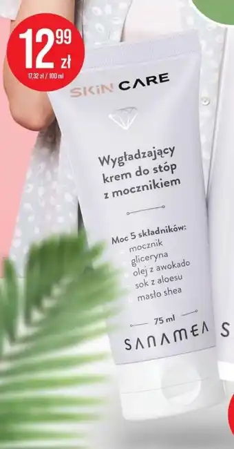 Apteka Cosmedica Sanamea Skin Care Wygładzający krem do stóp z mocznikiem oferta