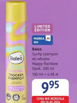 dm drogerie markt Suchy szampon do włosów Balea Happy Rainbow oferta