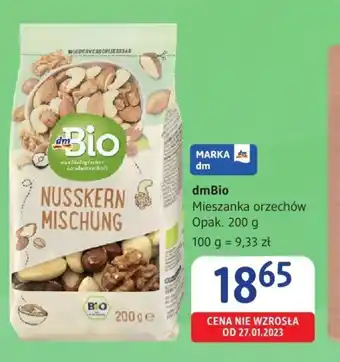 dm drogerie markt dmBio Mieszanka orzechów oferta