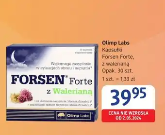 dm drogerie markt Olimp Labs Forsen Forte Kapsułki z Walerianą oferta