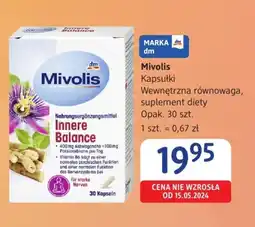 dm drogerie markt Mivolis Kapsułki Inner Balance oferta