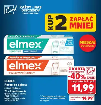 Kaufland Pasta do zębów Elmex oferta