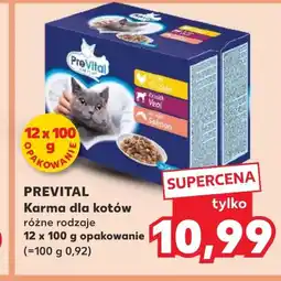 Kaufland Mokra karma dla kota Prevital oferta