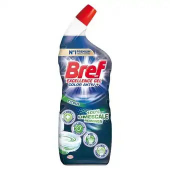 Kaufland Bref WC Excellence Gel Color Aktiv+ Citrus Środek czyszczący do WC 700 ml oferta