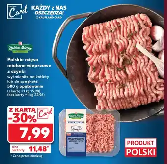 Kaufland Mięso mielone K-Stoisko Mięsne oferta