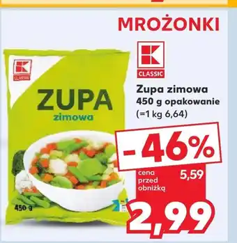 Kaufland Zupa mrożona K-Classic oferta