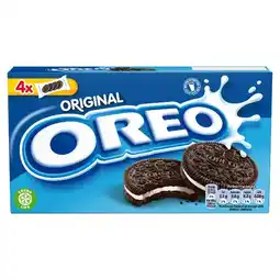 Kaufland Oreo Ciastka kakaowe z nadzieniem o smaku waniliowym 176 g (4 sztuki) oferta