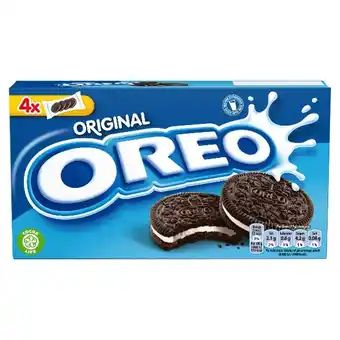 Kaufland Oreo Ciastka kakaowe z nadzieniem o smaku waniliowym 176 g (4 sztuki) oferta