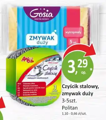 Passa Czyścik stalowy, zmywak duży oferta