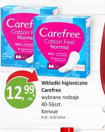 Passa Wkładki higieniczne Carefree oferta