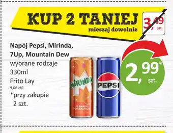 Passa Napój Pepsi, Mirinda, 7Up, Mountain Dew oferta