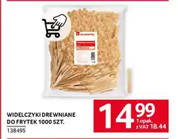 Selgros Widelczyki drewniane do frytek oferta