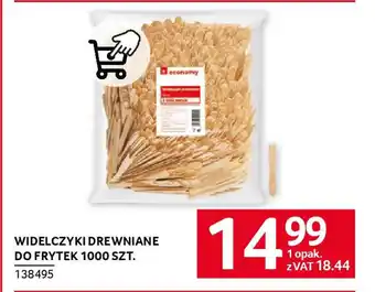 Selgros Widelczyki drewniane do frytek oferta