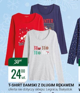 bi1 T-shirt damski z długim rękawem oferta