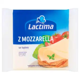 Prim Market Lactima Ser topiony w plasterkach z Mozzarellą 130 g (8 x 16,25 g) oferta