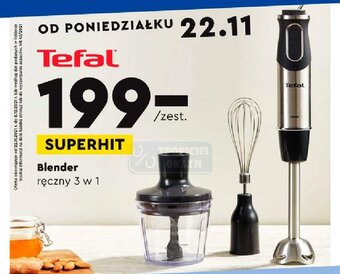 Biedronka Blender ręczny 3w1 Tefal oferta