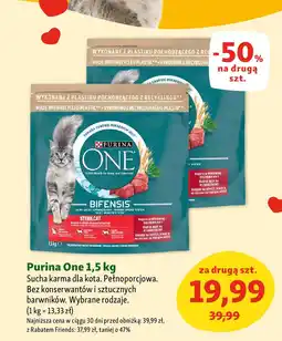 Maxi Zoo Purina One Sucha karma dla kota oferta