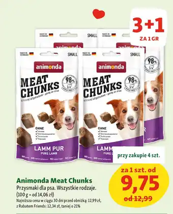 Maxi Zoo Animonda Meat Chunks Przysmaki dla psa oferta